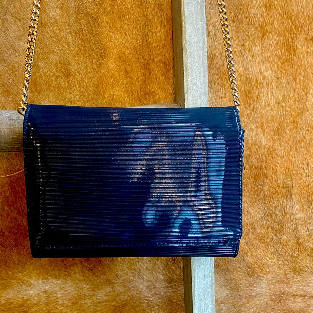 Steve Madden blue crossbody bag